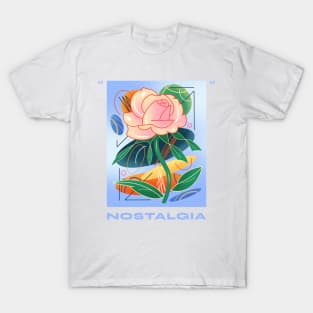 abstract surrealistic flower art T-Shirt